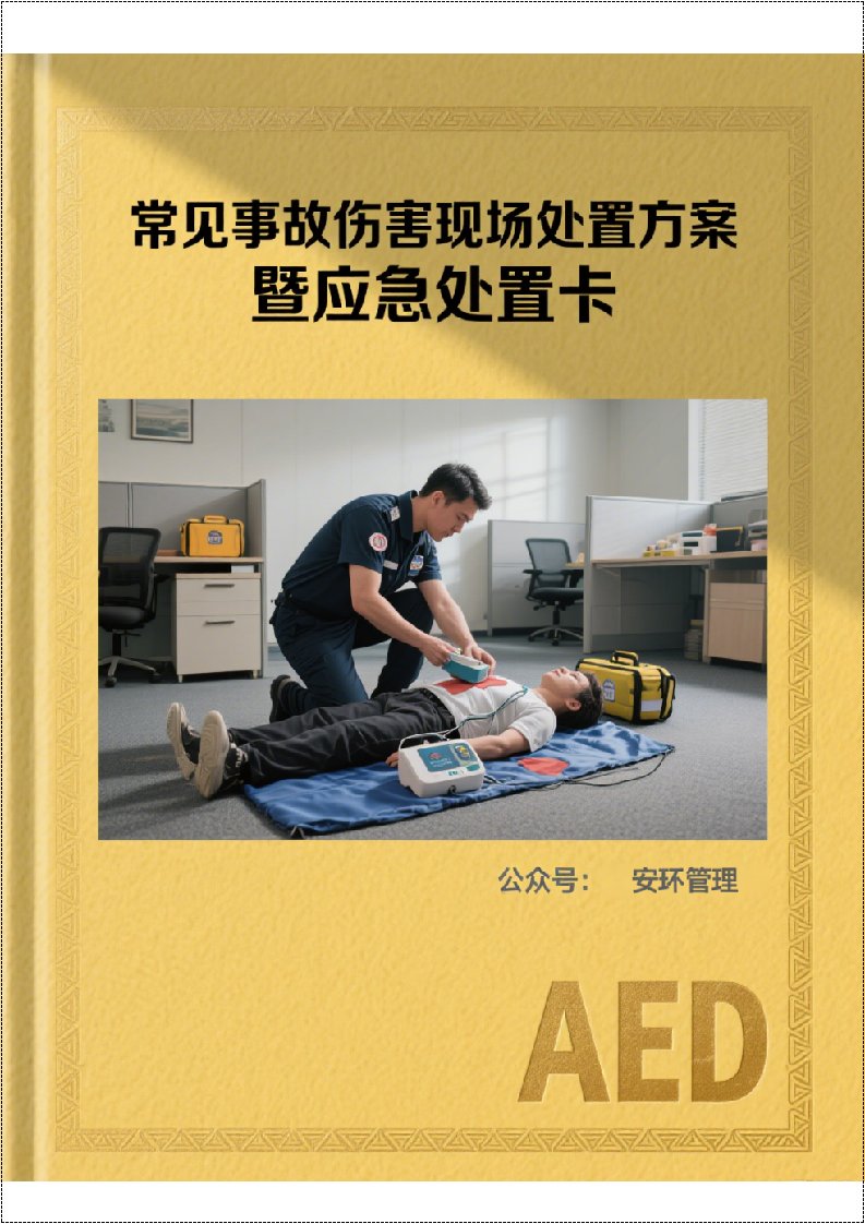 见事故伤害现场处置方案暨应急处置卡丨40页20260220